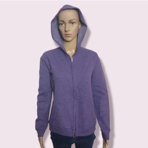 Purple Hanes Comfort Blend Hoodie Sz Small